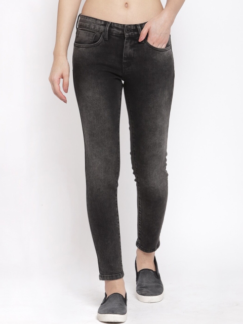 

Pepe Jeans Women Black Skinny Fit Jeans