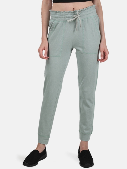 

Monte Carlo Women Green Solid Joggers