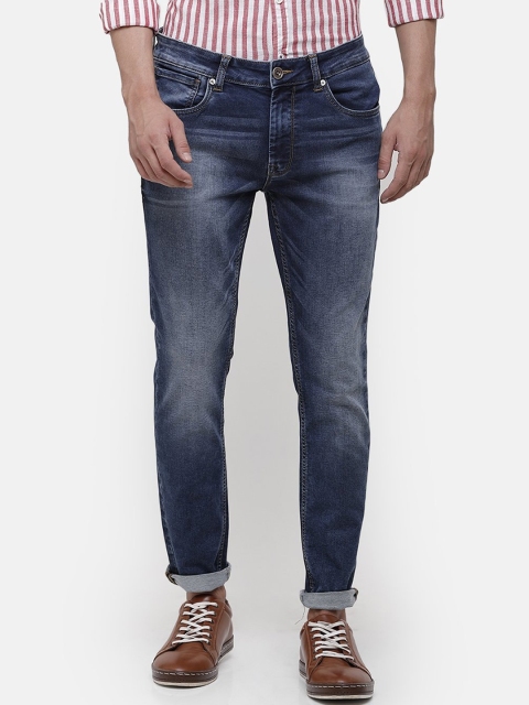 

Voi Jeans Men Blue Skinny Fit Mid-Rise Clean Look Stretchable Jeans