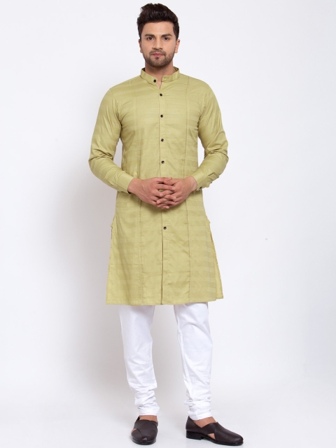 

KLOTTHE Men Green Kurta