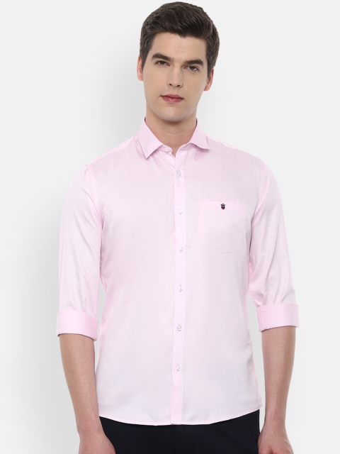 

Louis Philippe Jeans Men Pink Slim Fit Solid Casual Shirt