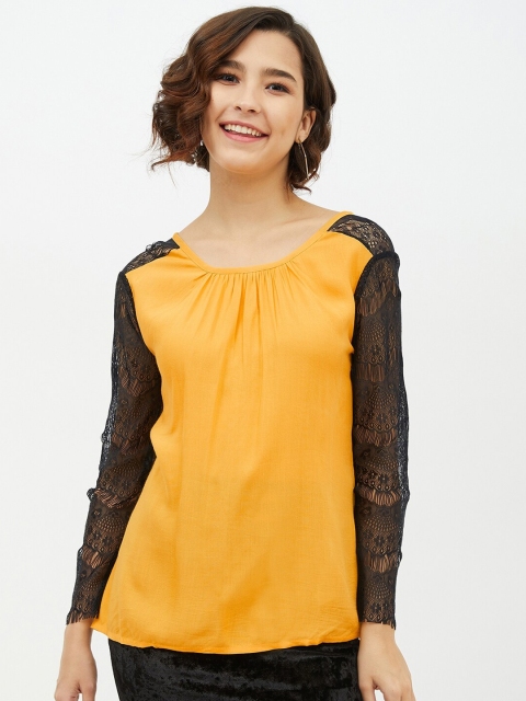 

StyleStone Yellow Regular Top
