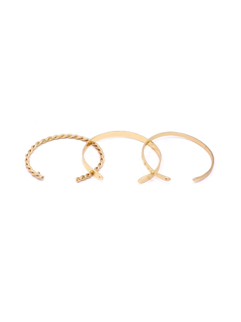 

Runway Ritual Gold-Toned Set of 3 Cuff Bracelet