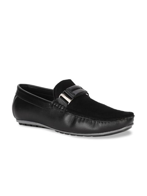 

Bruno Manetti Men Black Loafers