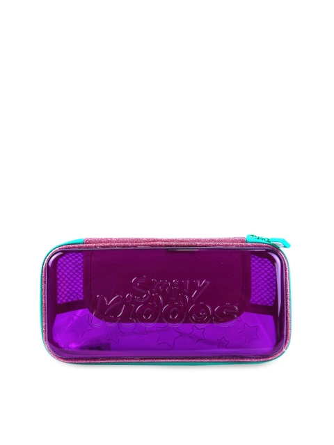 

Smily Kiddos Kids Purple & Green PVC Small Pencil Case