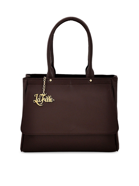 

LaFille Brown Solid Shoulder Bag