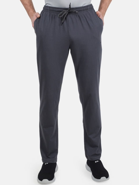 

Monte Carlo Men Grey Solid Track Pants