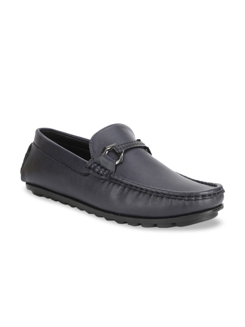 

Bruno Manetti Men Navy Blue Loafers