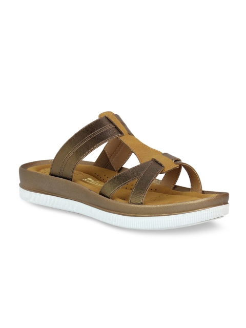 

Inc 5 Women Tan Colourblocked Sandals