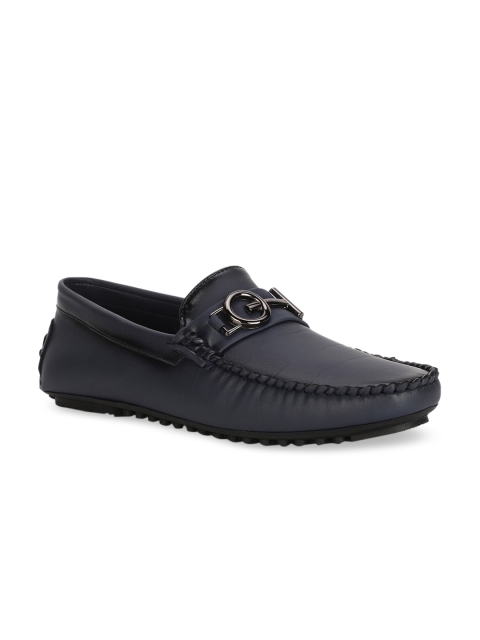 

Bruno Manetti Men Navy Blue Loafers