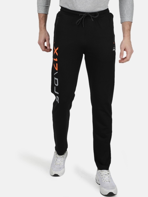 

Monte Carlo Men Black Solid Track Pants