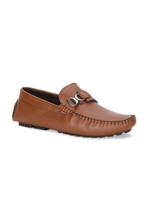 

Bruno Manetti Men Tan Brown Driving Shoes