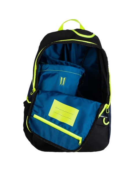 

KOROK By Decathlon Boys Blue & Lime Green Colourblocked Hockey Backpacks