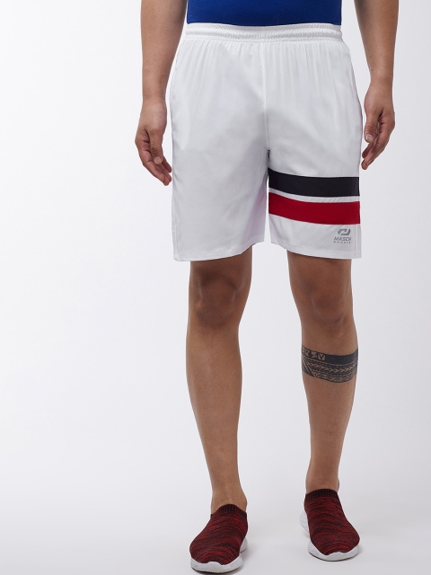 

Masch Sports Men White Solid Regular Fit Regular Shorts
