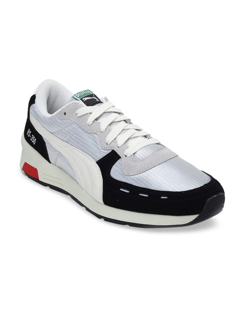 

Puma Men Black Colourblocked RS-350 OG Sneakers