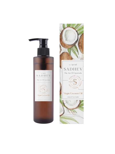 

Sadhev Virgin Coconut Oil 150ml, White