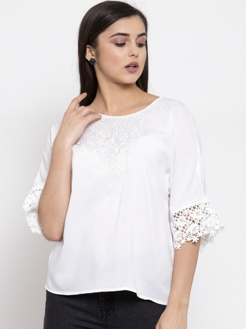 

Global Republic White Regular Top