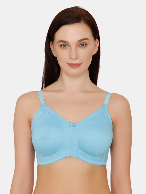 

Zivame Blue T-shirt Bra Full Coverage ZI10TICOREABLUE