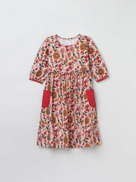 

max Multicoloured Floral Cotton Dress, Multi