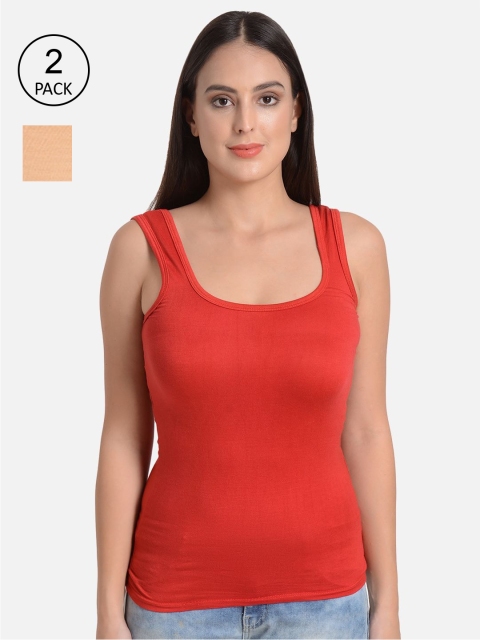 

mod & shy Women Pack Of 2 Assorted Camisoles