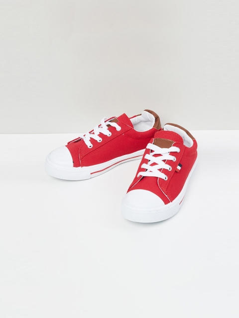 

max Boys Red Sneakers