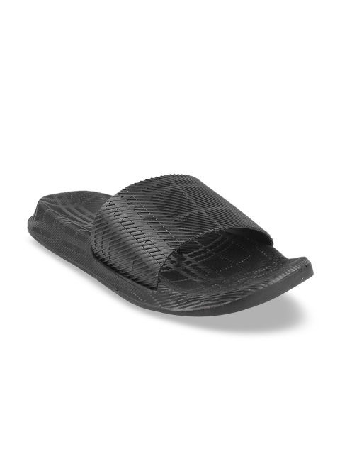 

WALKWAY Men Black Comfort Sandals