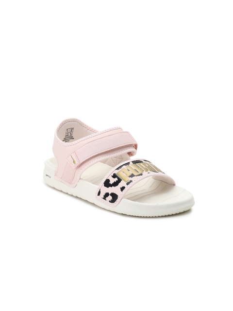 

Puma Women White & Pink Comfort Sandals