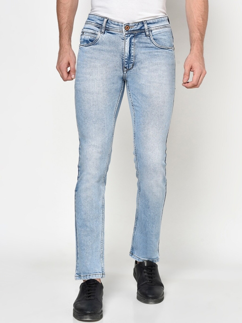 

Octave Men Blue Clean Look Heavy Fade Jeans