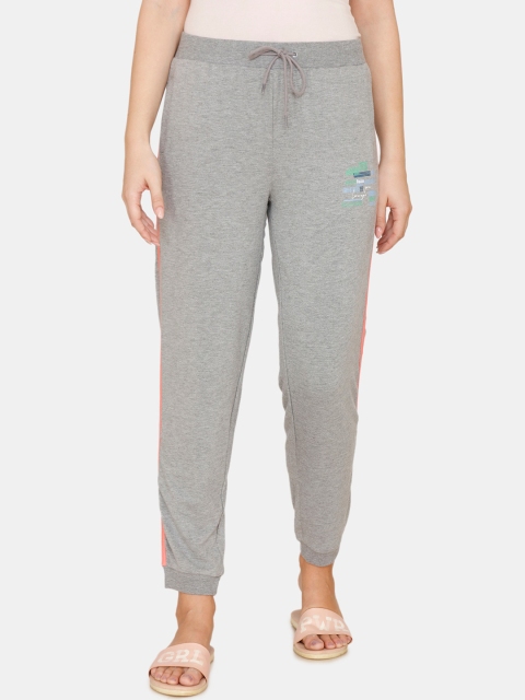 

Zivame Women Grey Solid Joggers