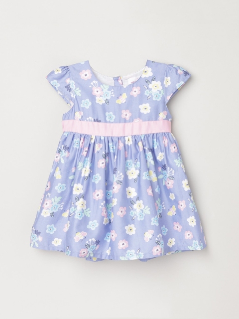 

max Blue & White Floral Dress