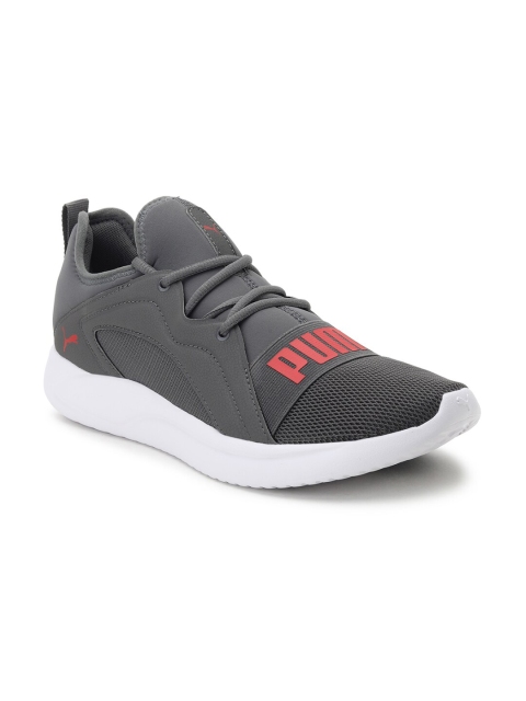 

Puma Men Grey Mesh Running Shoes