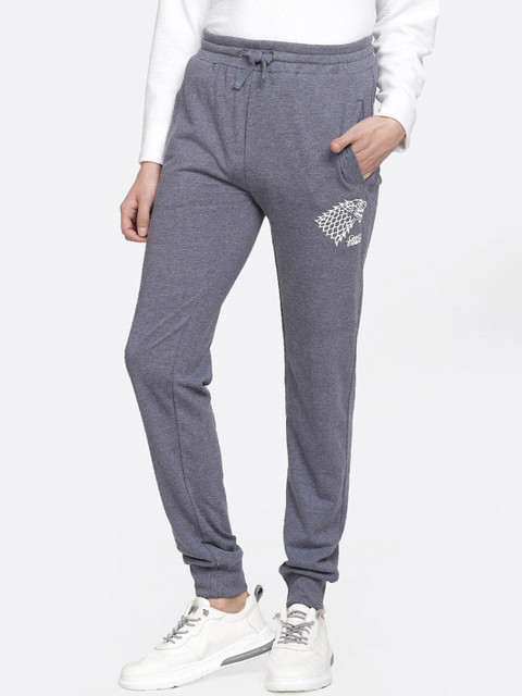 

Free Authority Men Grey & White Game Of Thrones Printed Joggers