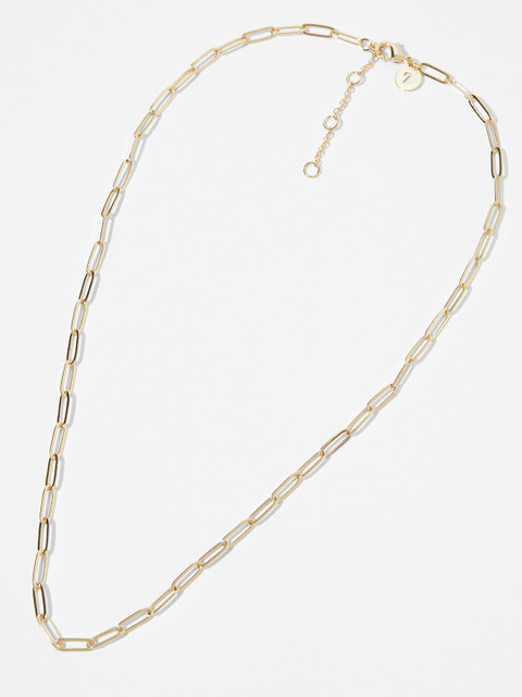 

Accessorize Gold-Toned Metal Brass-Plated Chain