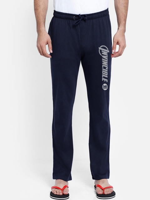 

Free Authority Men Navy Blue & Grey Iron Man Printed Lounge Pants