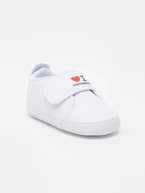 

shoexpress Infant Boys White Printed Booties