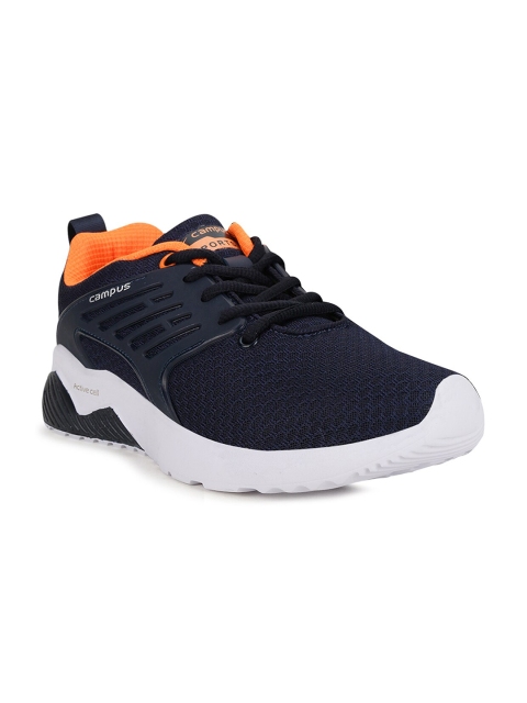 

Campus Unisex Kids Navy Blue CRYSTA JR Mesh Long Distance Running Shoes
