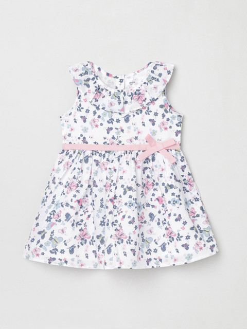 

max Off White & Blue Floral Dress