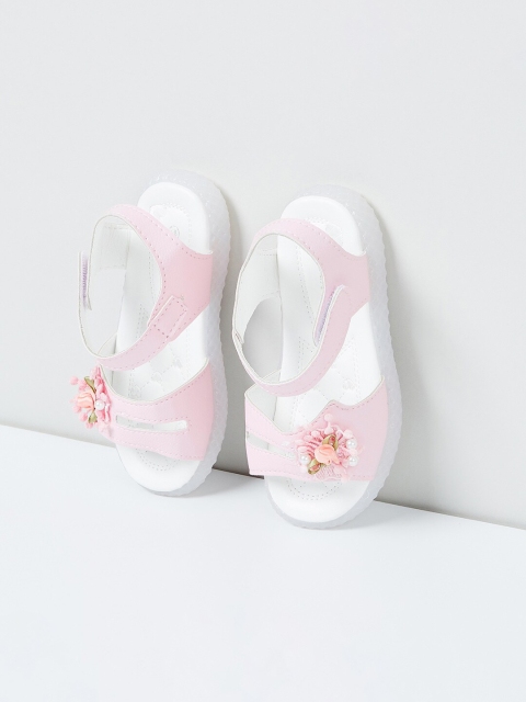

max Girls Pink Comfort Sandals