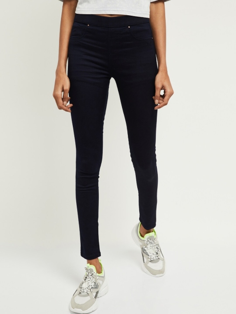 

max Women Blue Skinny Fit Jeans