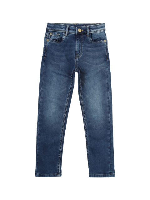 

Allen Solly Junior Boys Blue Slim Fit Light Fade Stretchable Jeans