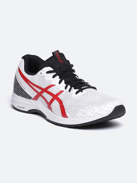 

ASICS Lyteracer 3 Men White Synthetic Running Shoes