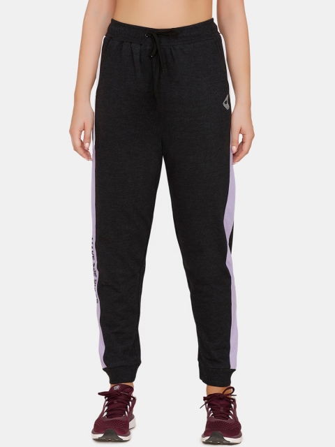 

Zelocity by Zivame Women Black Solid Joggers