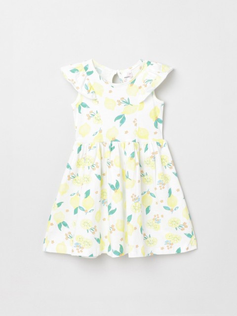 

max Off White & Yellow Floral Dress