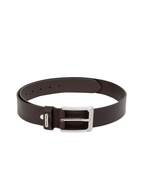 

Red Tape Men Brown Textured Belt