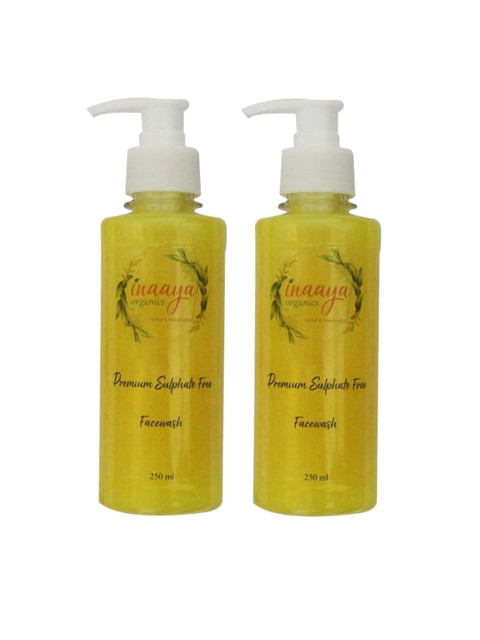 

Inaaya Organics Set of 2 Yellow Meadow Organic Face Wash 500ml