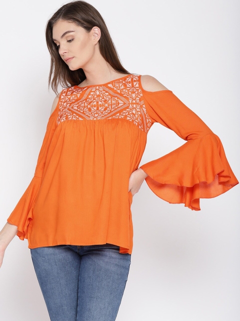 

The Vanca Orange Geometric Regular Top
