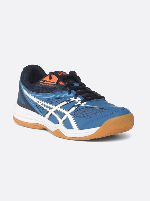 

ASICS Unisex Blue Synthetic Court Break 2 Running Shoes