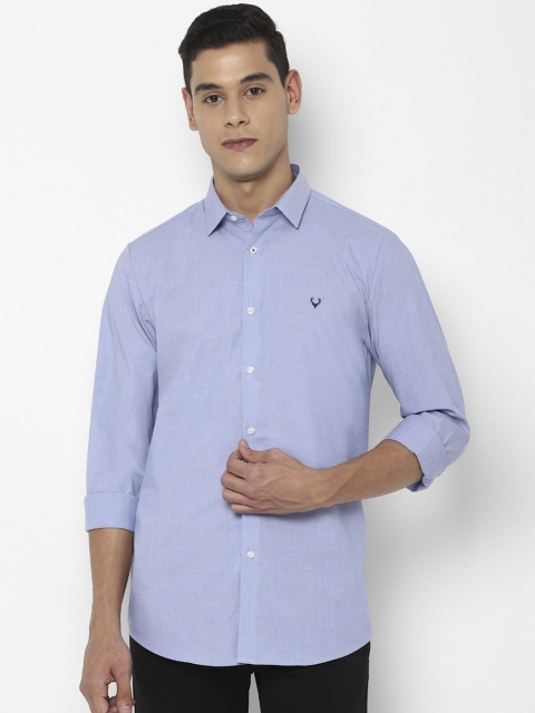 

Allen Solly Men Blue Slim Fit Casual Shirt