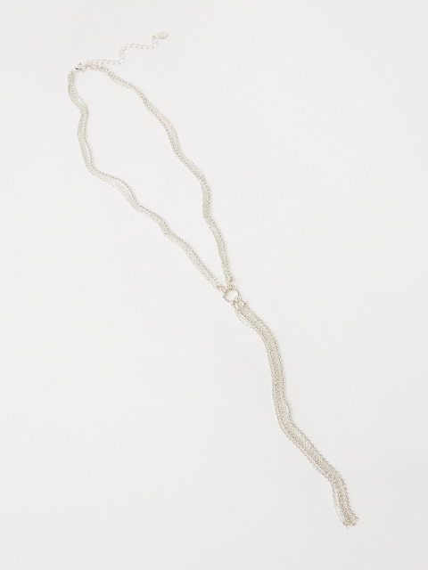 

Accessorize Silver-Toned Metal Brass-Plated Necklace