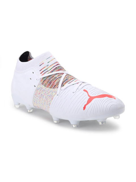 

Puma Men White Synthetic Football Shoes